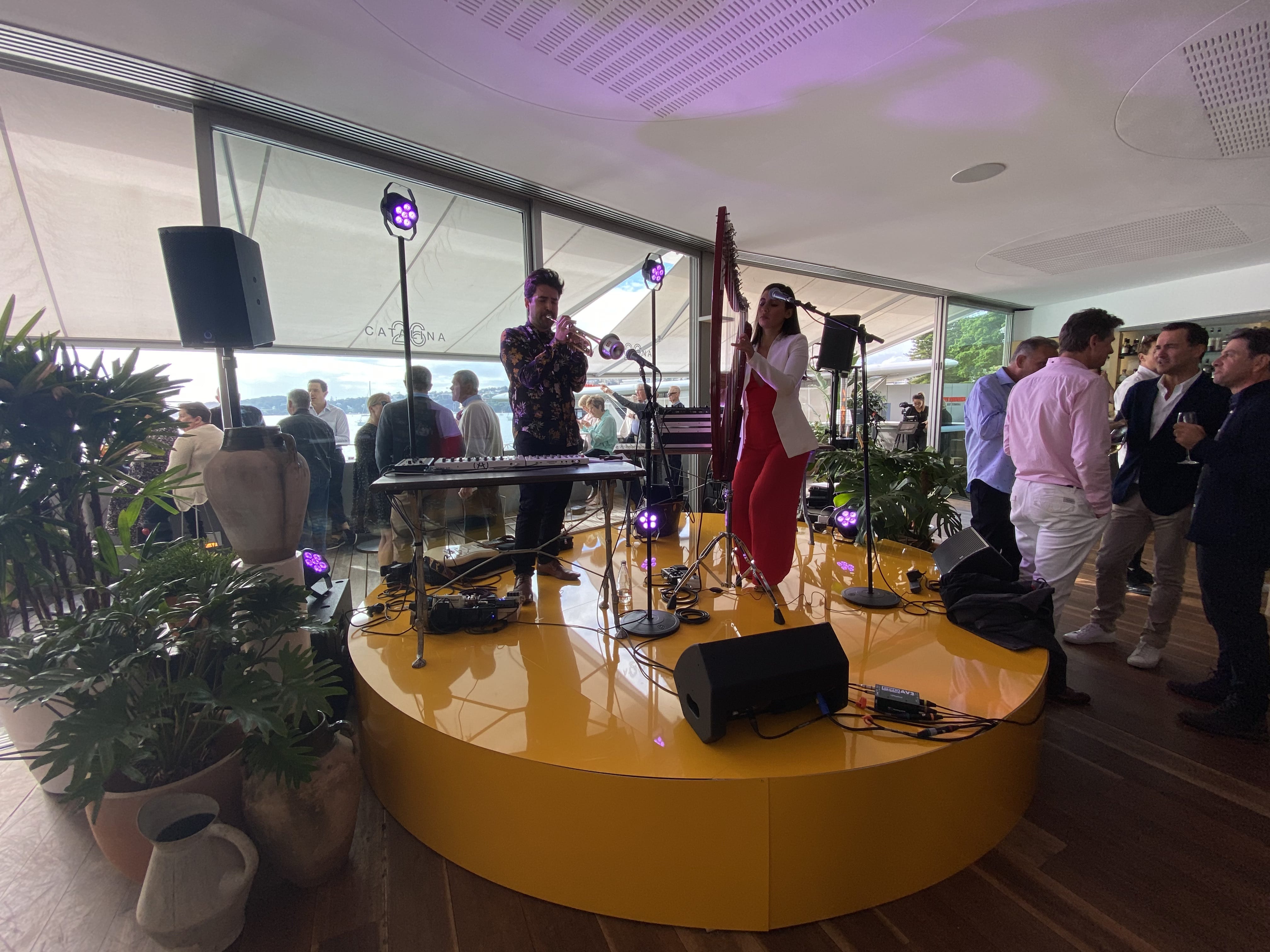 Audio & Lighting for Lunch Event