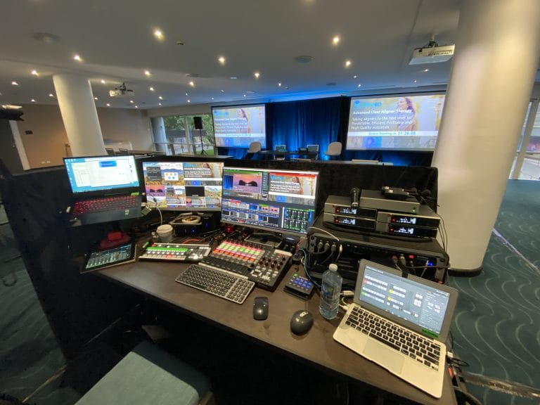 In room, Streaming and Remote presenters